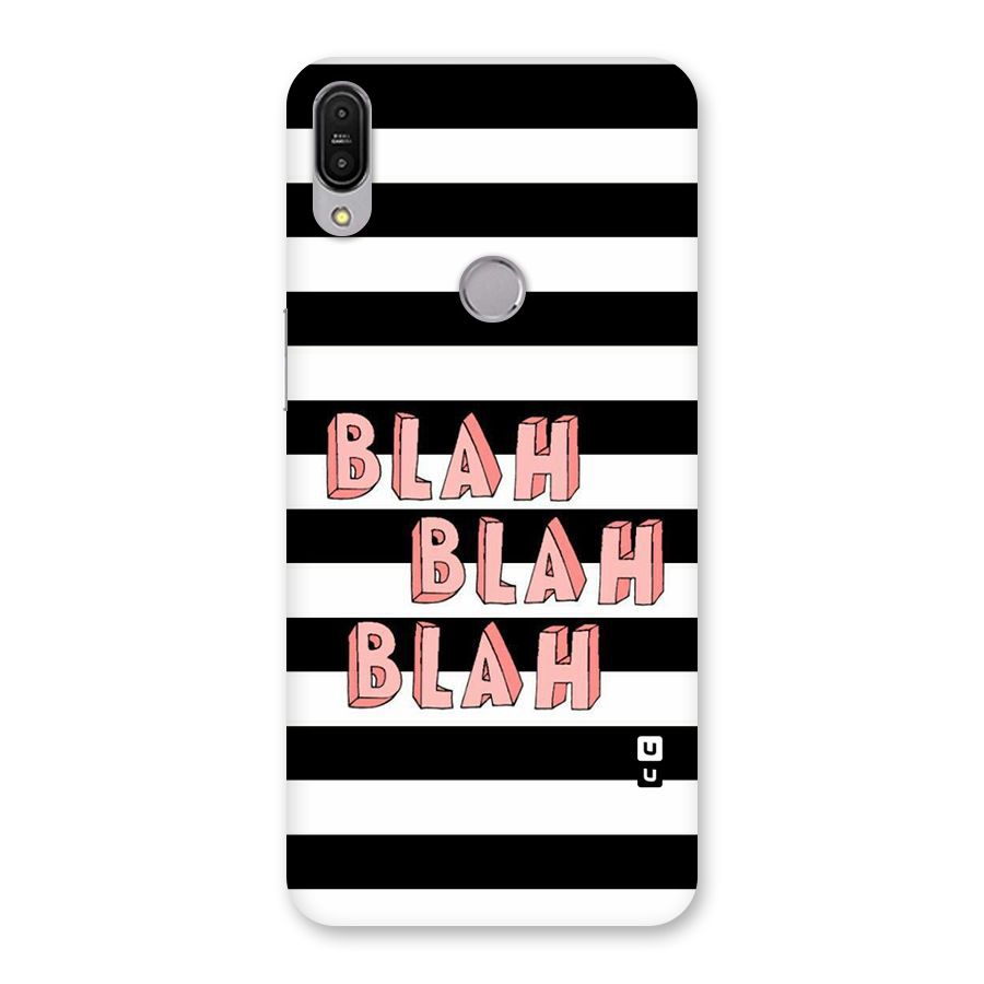 Blah Bold Stripes Back Case for Zenfone Max Pro M1
