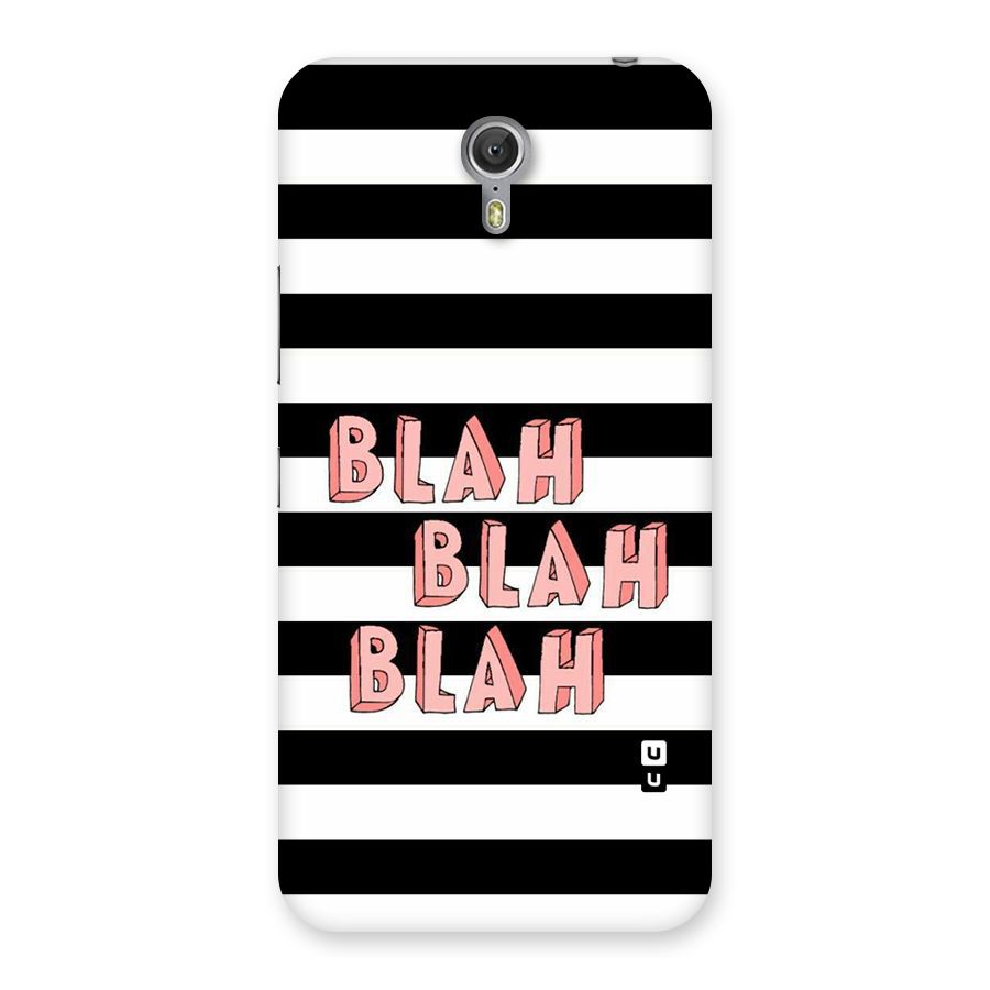 Blah Bold Stripes Back Case for Zuk Z1