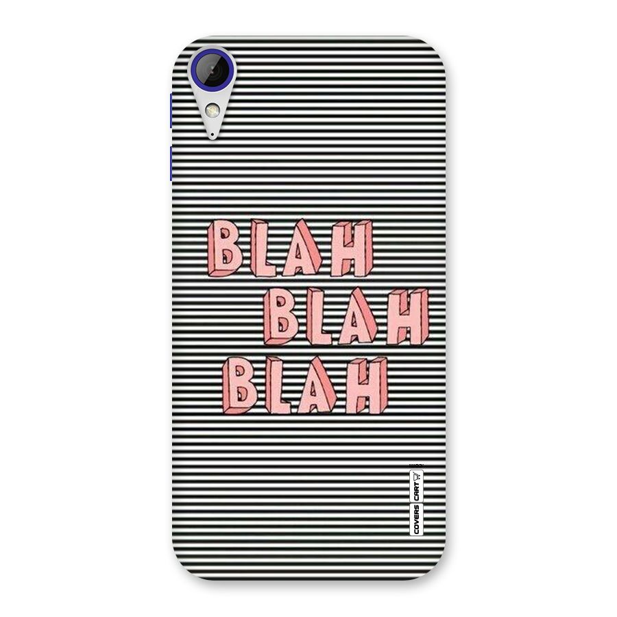 Blah Stripes Back Case for Desire 830