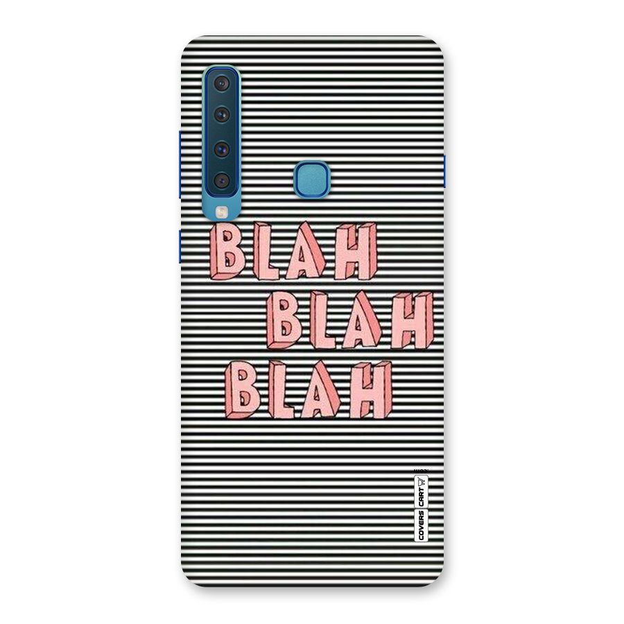 Blah Stripes Back Case for Galaxy A9 (2018)