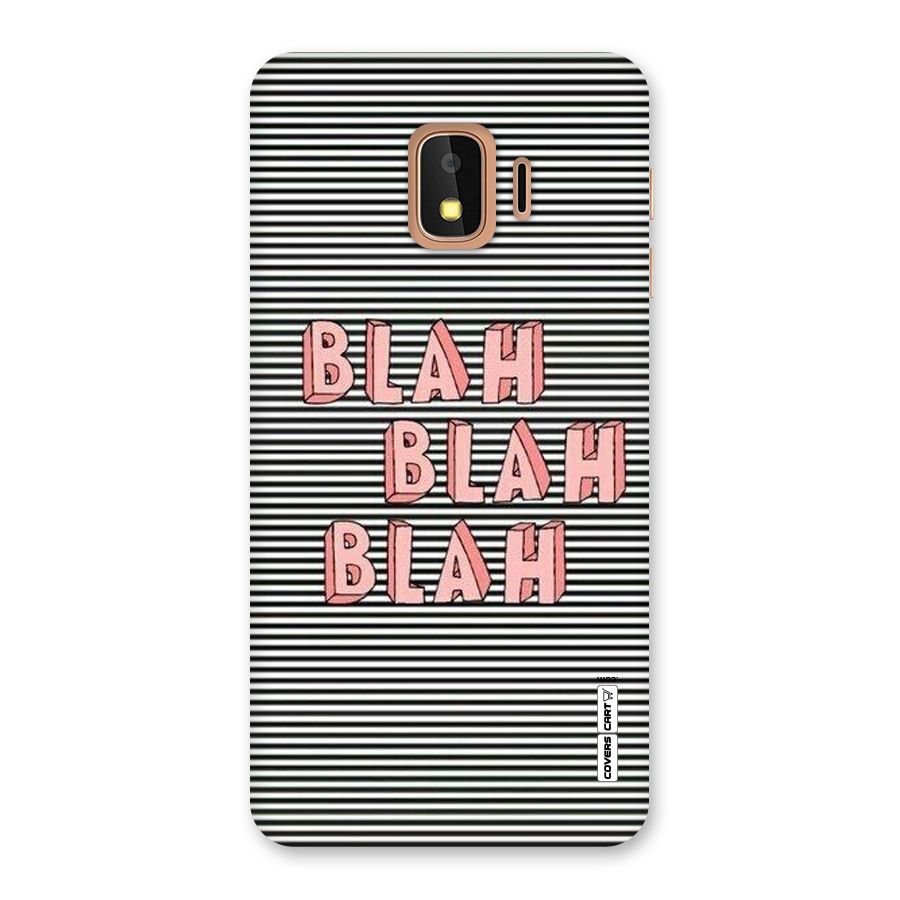 Blah Stripes Back Case for Galaxy J2 Core