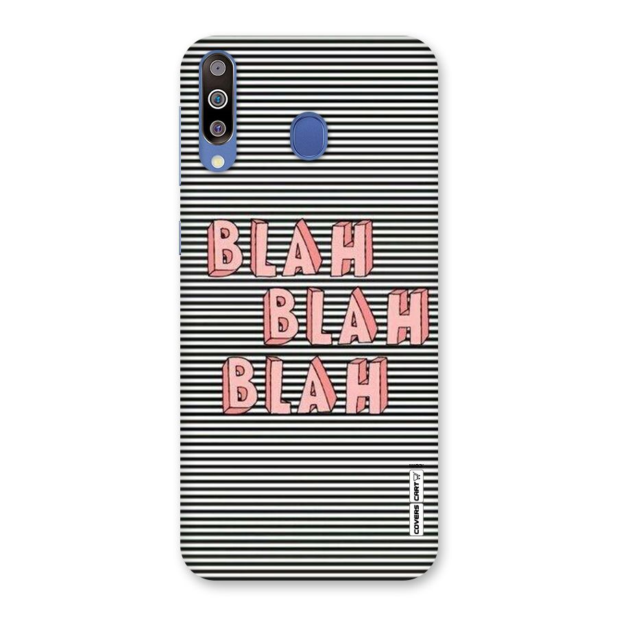 Blah Stripes Back Case for Galaxy M30