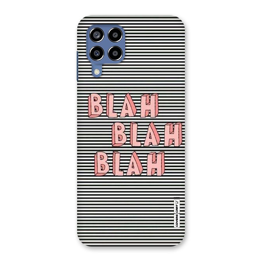 Blah Stripes Back Case for Galaxy M53 5G