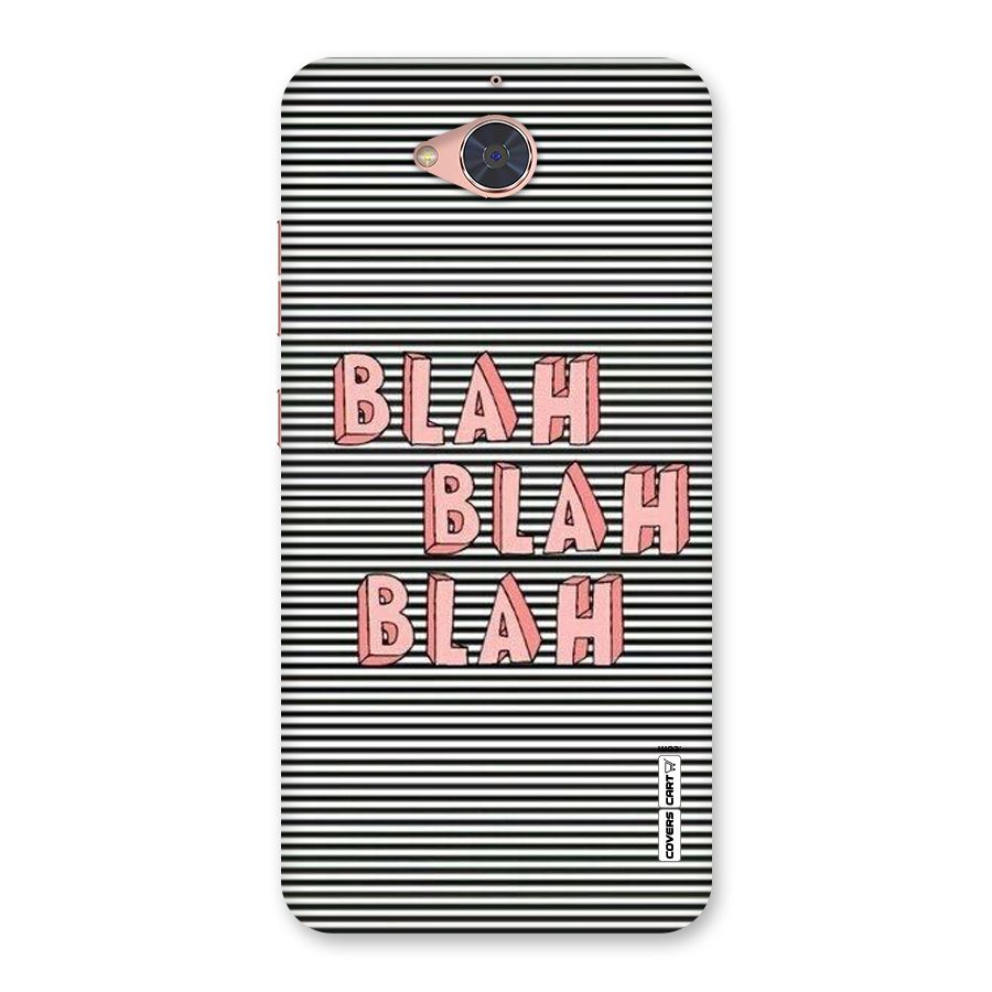 Blah Stripes Back Case for Gionee S6 Pro