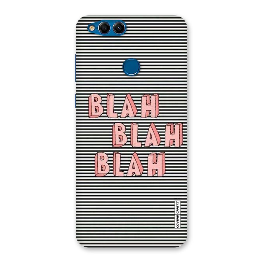Blah Stripes Back Case for Honor 7X