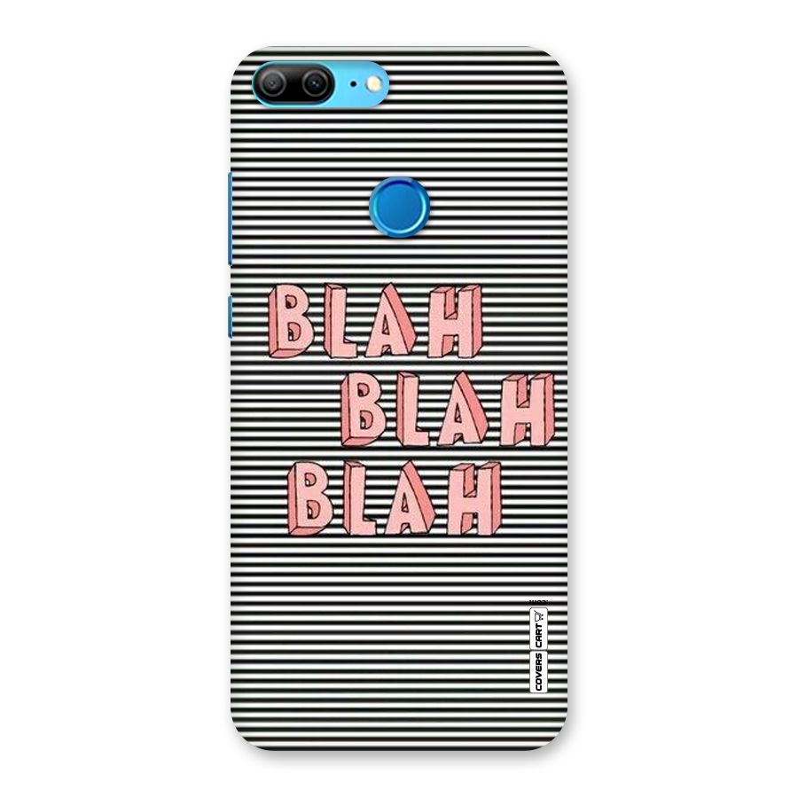 Blah Stripes Back Case for Honor 9 Lite
