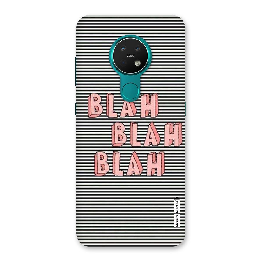 Blah Stripes Back Case for Nokia 7.2