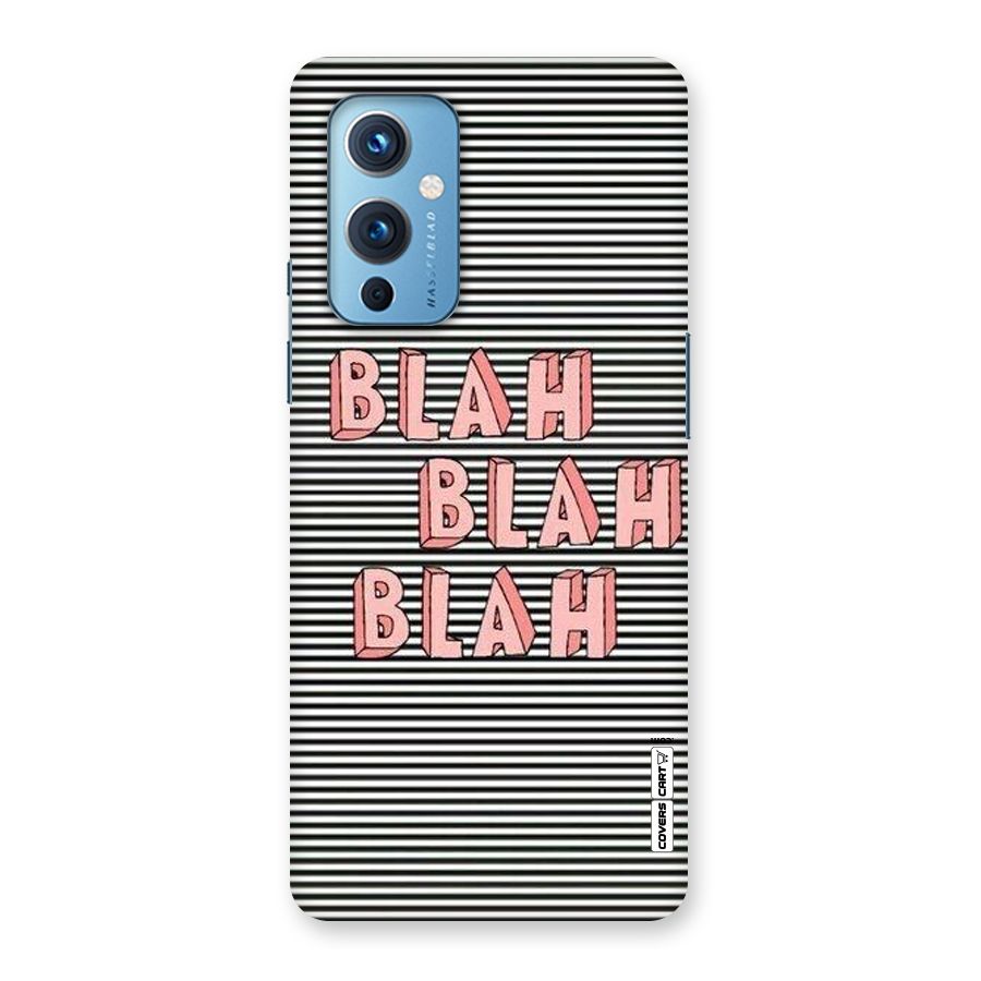 Blah Stripes Back Case for OnePlus 9