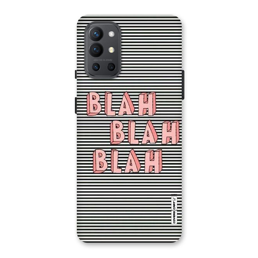 Blah Stripes Back Case for OnePlus 9R