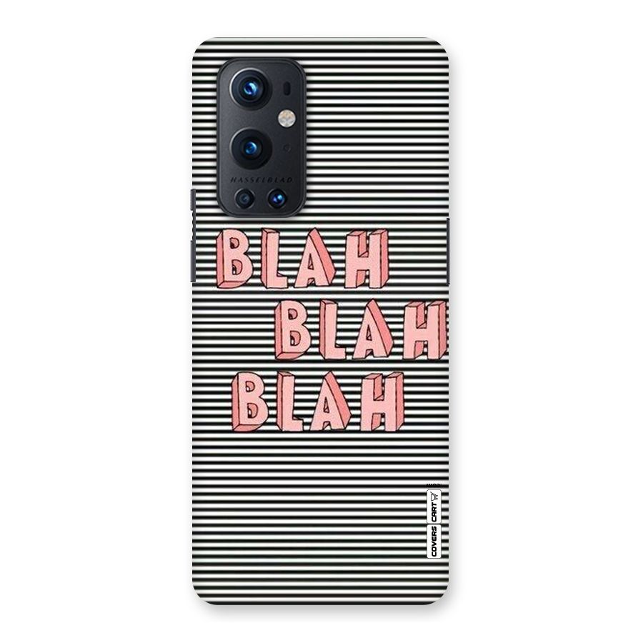 Blah Stripes Back Case for OnePlus 9 Pro
