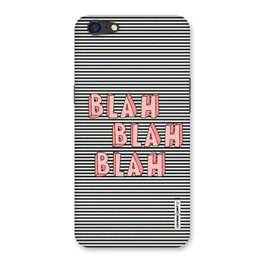 Blah Stripes Back Case for Oppo A71