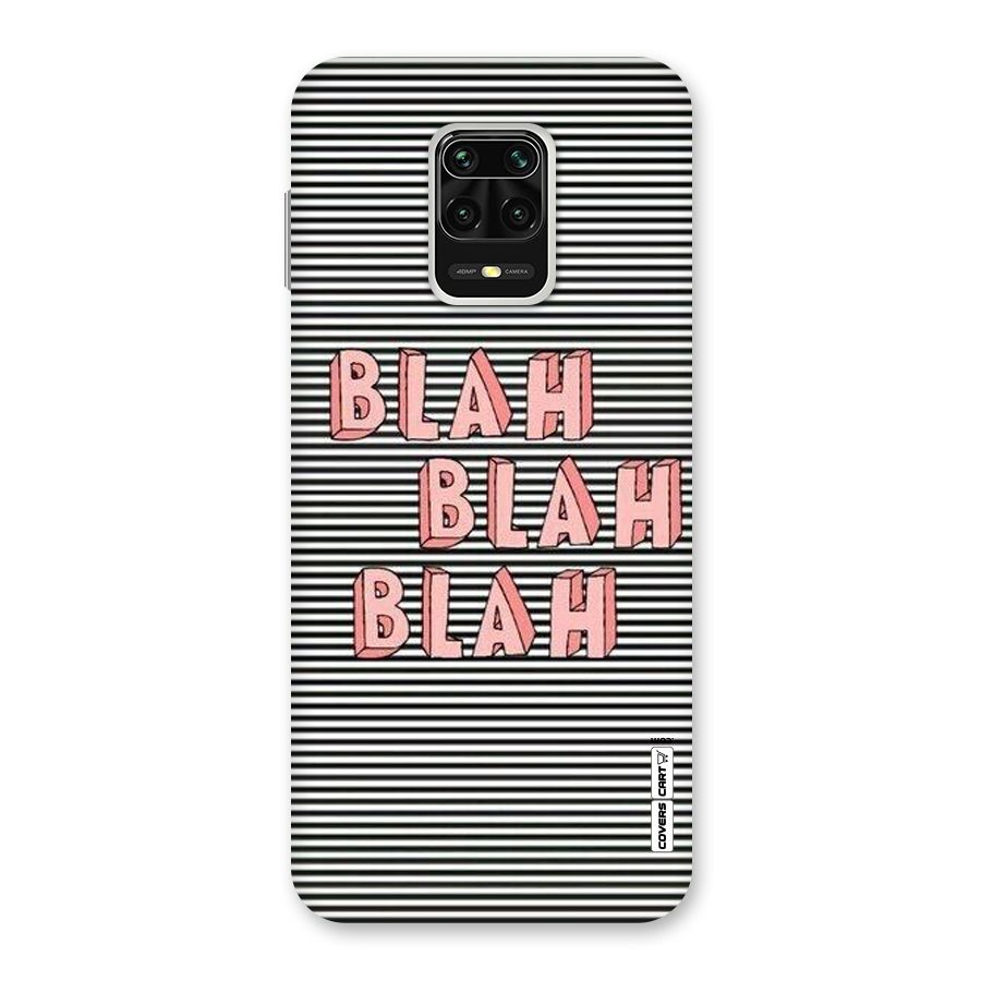 Blah Stripes Back Case for Poco M2 Pro