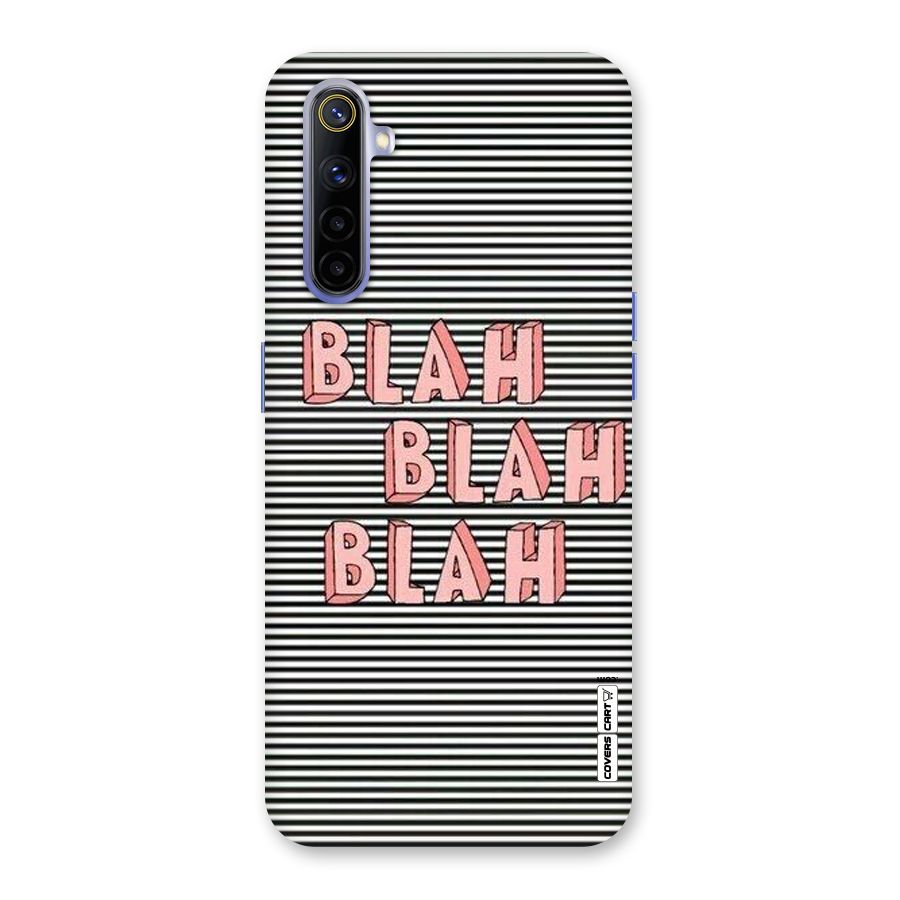 Blah Stripes Back Case for Realme 6i