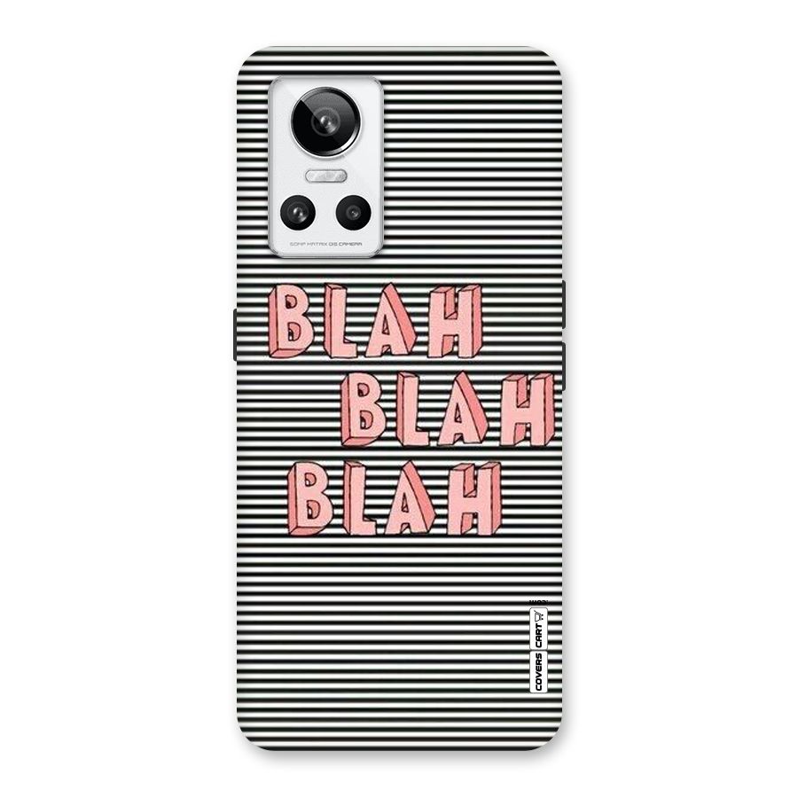 Blah Stripes Back Case for Realme GT Neo 3