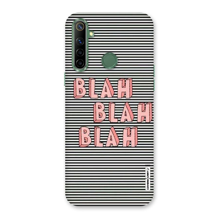 Blah Stripes Back Case for Realme Narzo 10