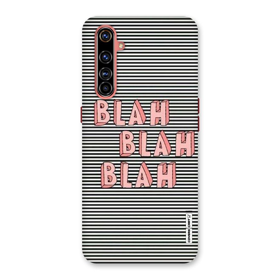 Blah Stripes Back Case for Realme X50 Pro
