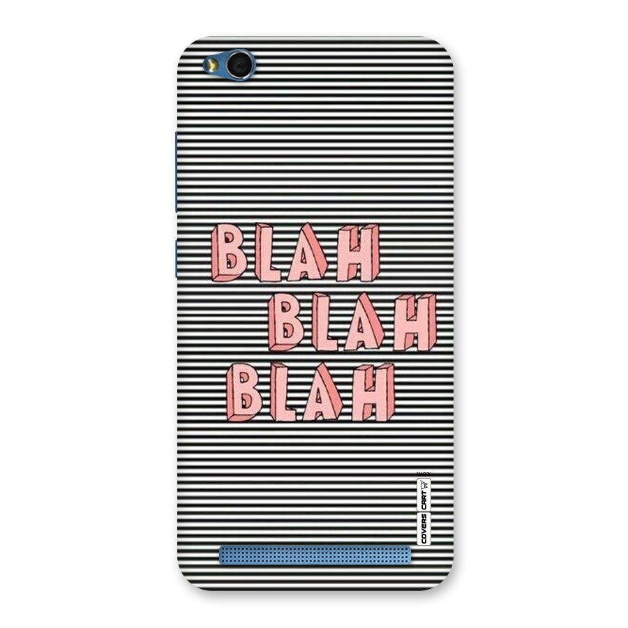 Blah Stripes Back Case for Redmi 5A