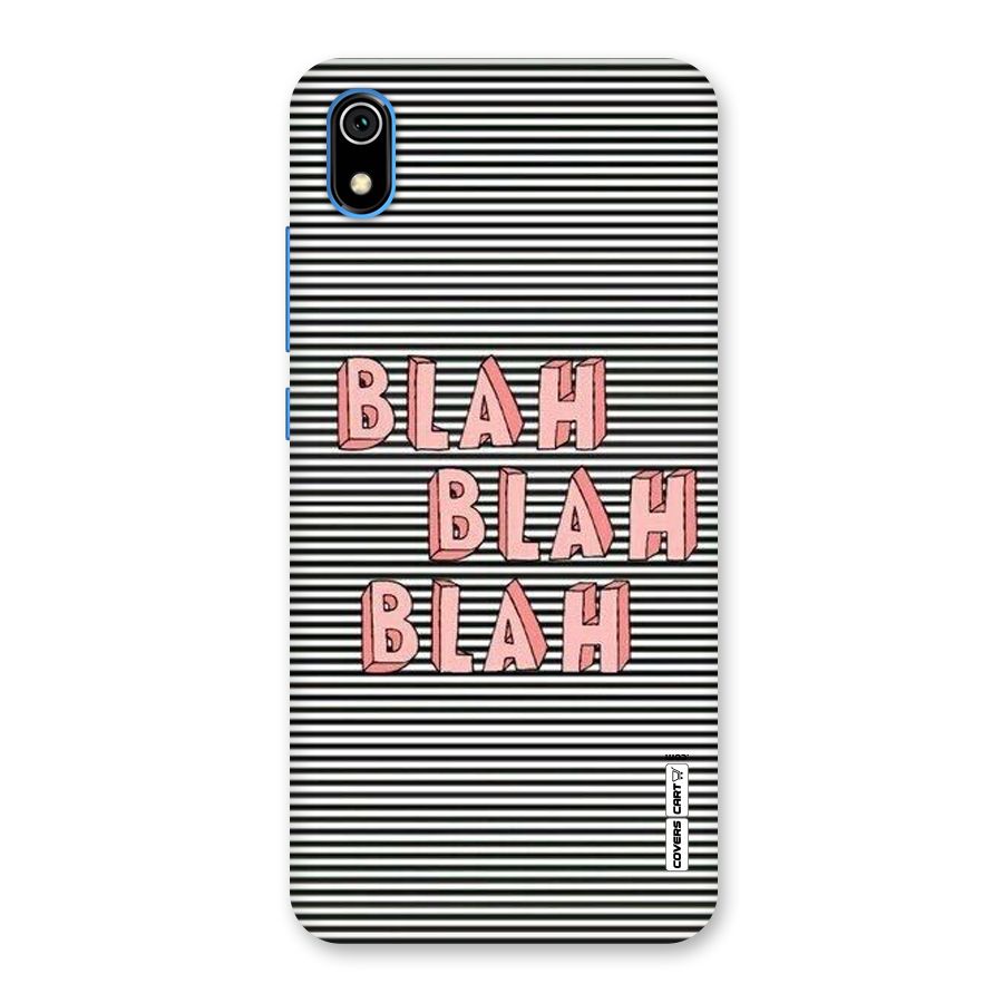 Blah Stripes Back Case for Redmi 7A