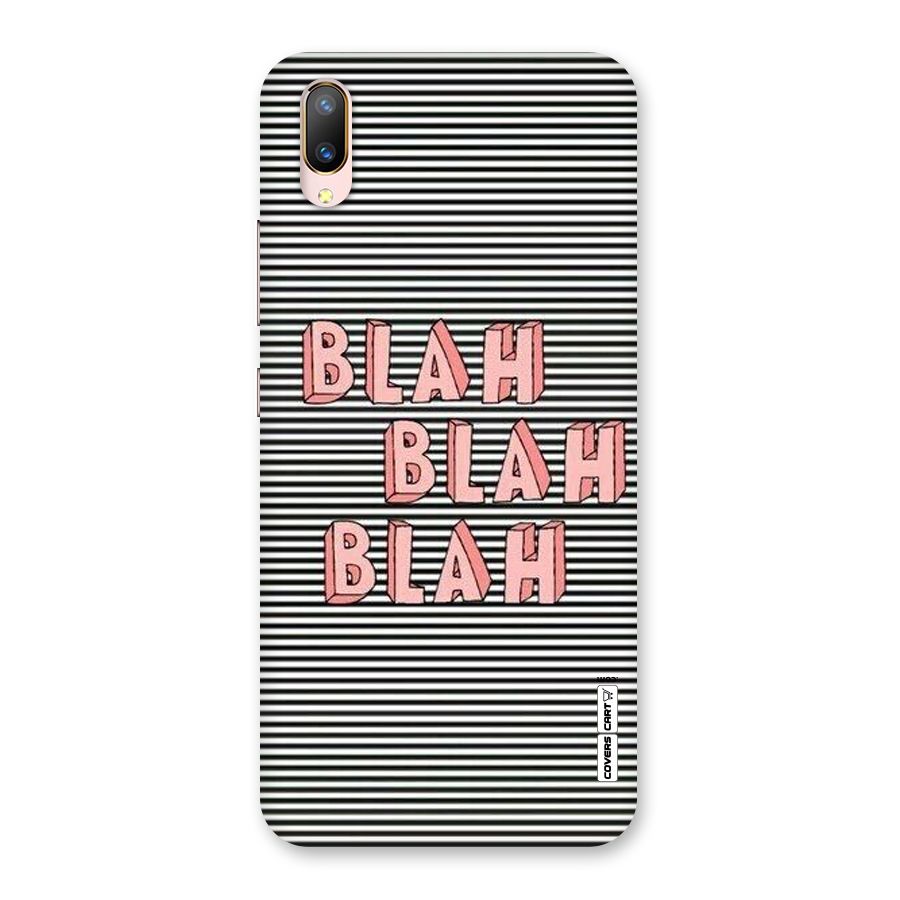 Blah Stripes Back Case for Vivo V11 Pro