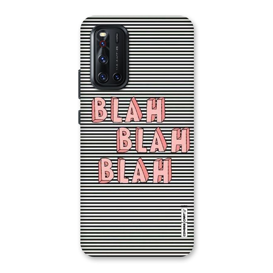 Blah Stripes Back Case for Vivo V19