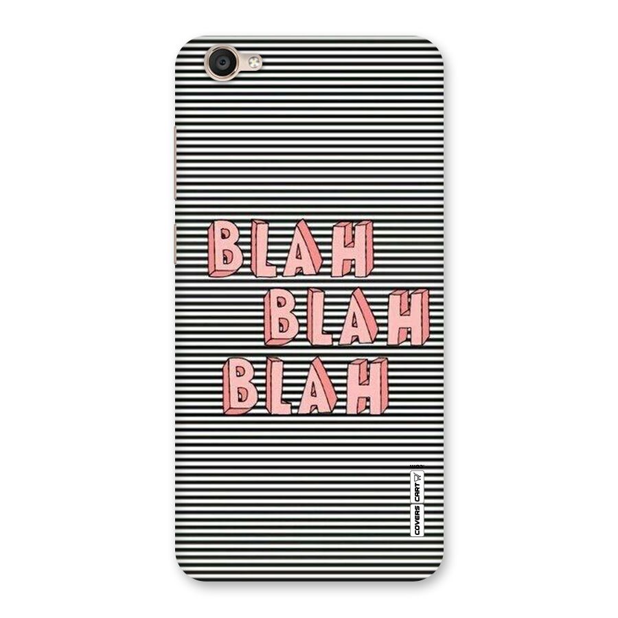 Blah Stripes Back Case for Vivo Y55s