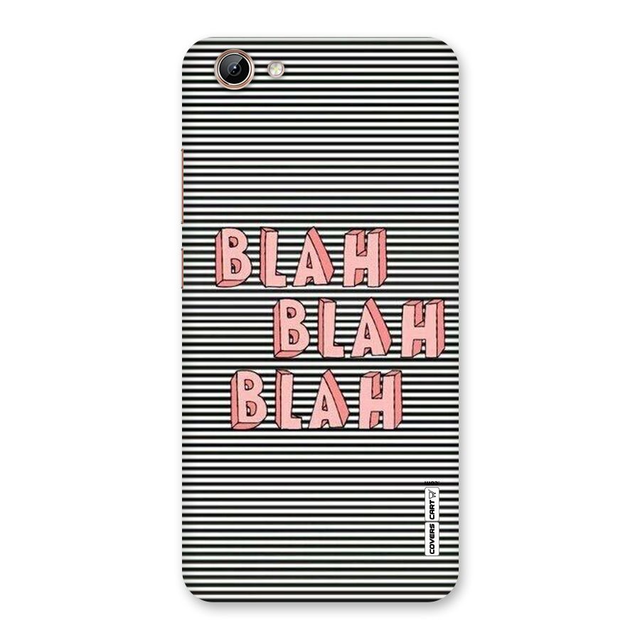 Blah Stripes Back Case for Vivo Y71