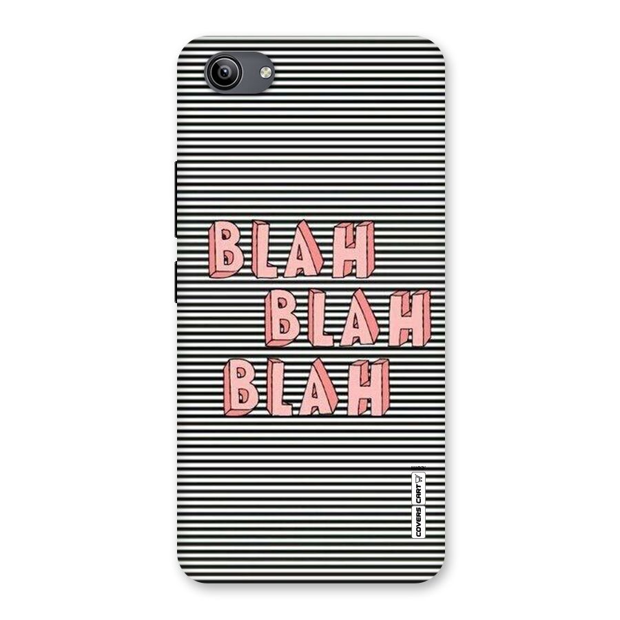 Blah Stripes Back Case for Vivo Y81i