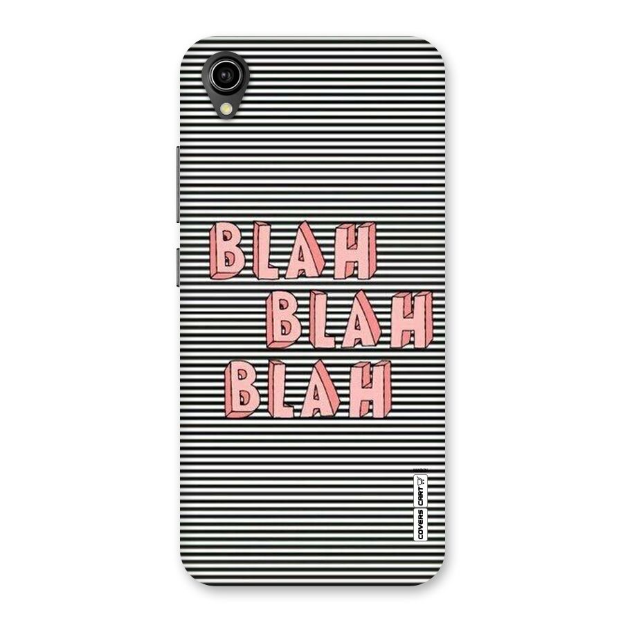 Blah Stripes Back Case for Vivo Y90