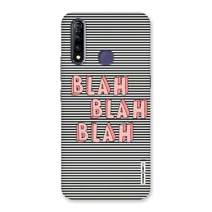 Blah Stripes Back Case for Vivo Z1 Pro