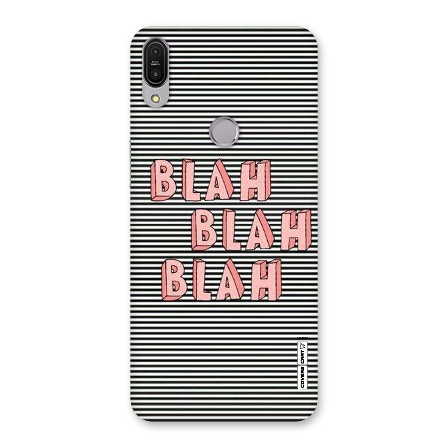 Blah Stripes Back Case for Zenfone Max Pro M1