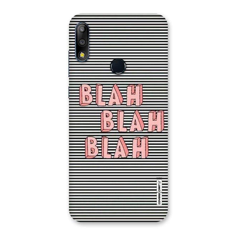 Blah Stripes Back Case for Zenfone Max Pro M2