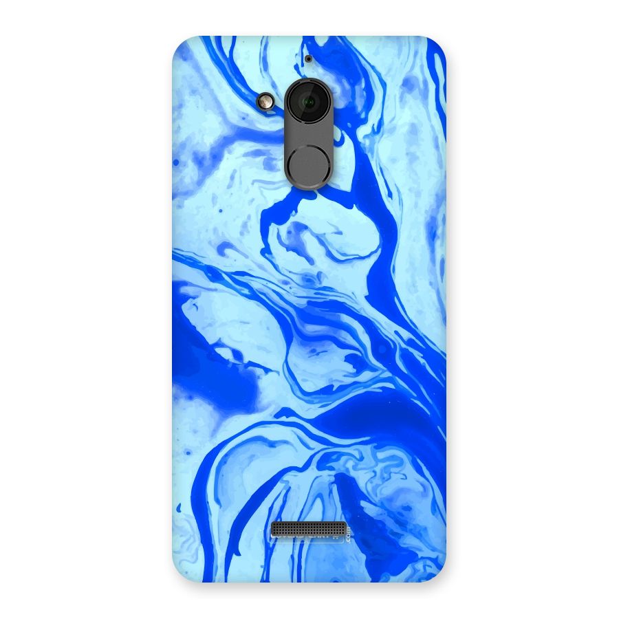 Blaze Blue Marble Texture Back Case for Coolpad Note 5