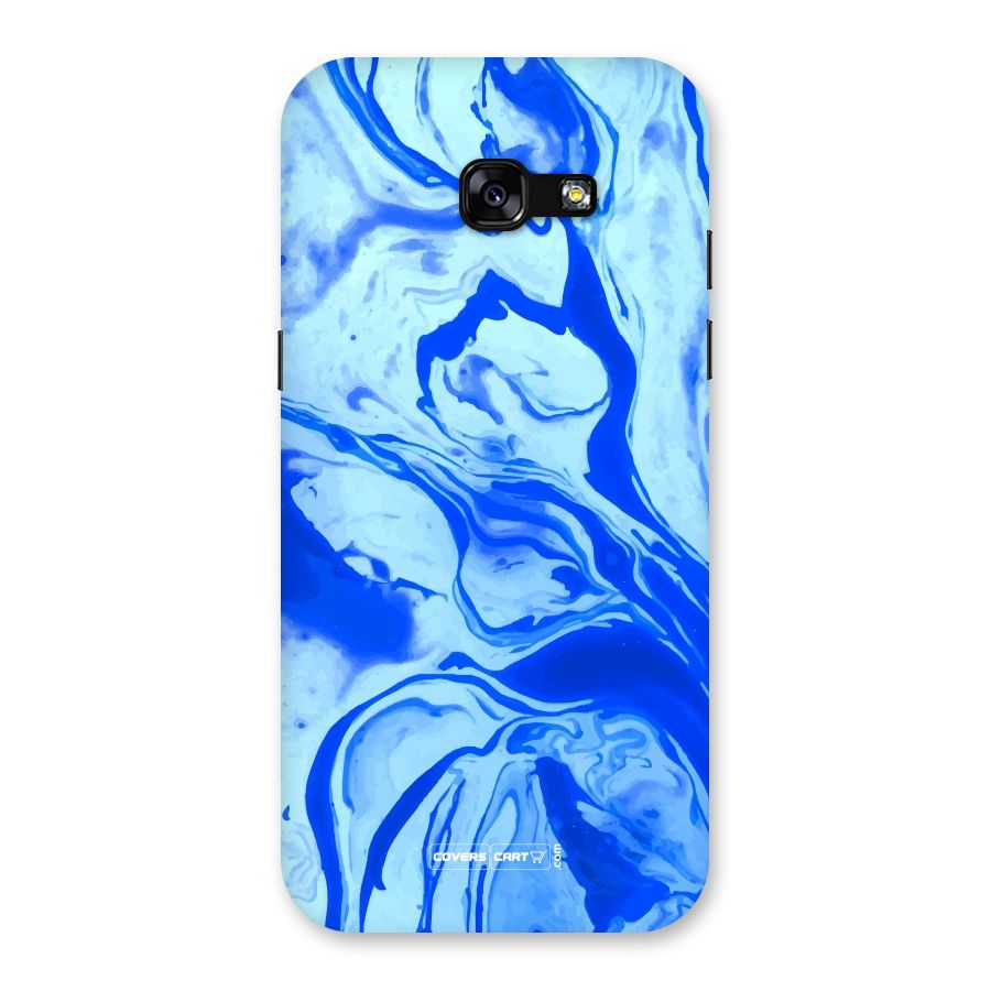 Blaze Blue Marble Texture Back Case for Galaxy A5 2017