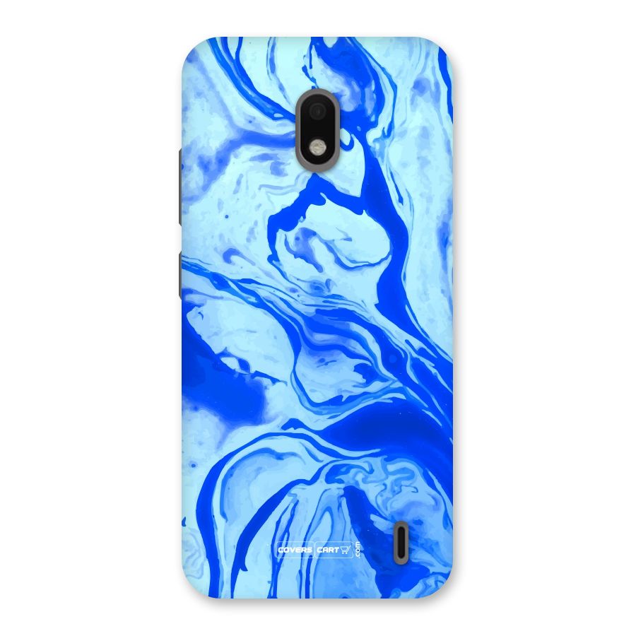 Blaze Blue Marble Texture Back Case for Nokia 2.2