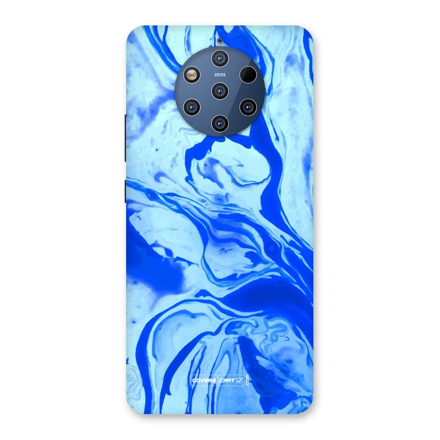 Blaze Blue Marble Texture Back Case for Nokia 9 PureView