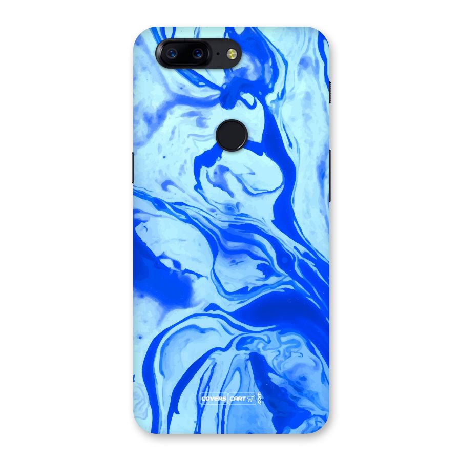 Blaze Blue Marble Texture Back Case for OnePlus 5T