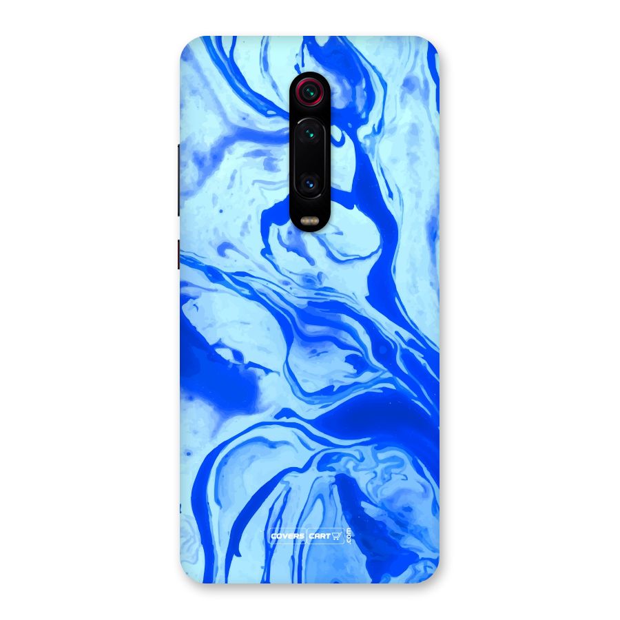 Blaze Blue Marble Texture Back Case for Redmi K20