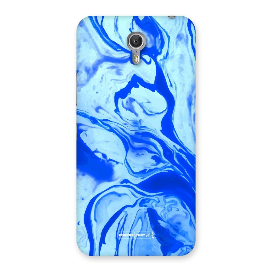 Blaze Blue Marble Texture Back Case for Zuk Z1