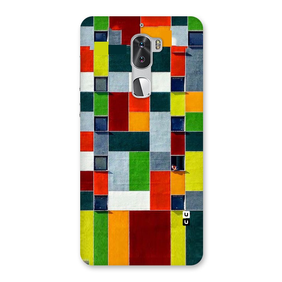 Block Color Design Back Case for Coolpad Cool 1