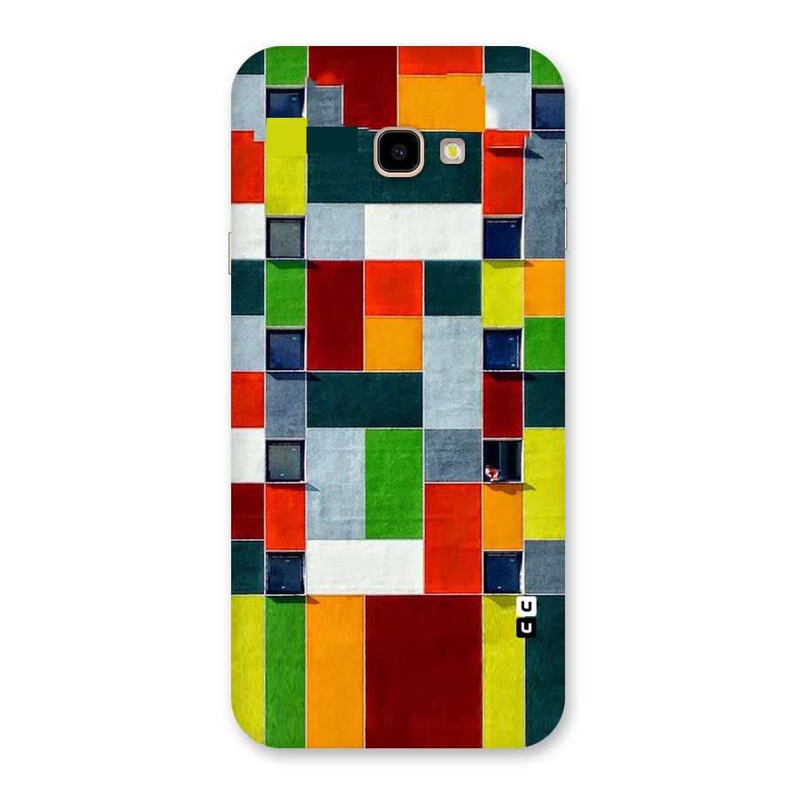 Block Color Design Back Case for Galaxy J4 Plus