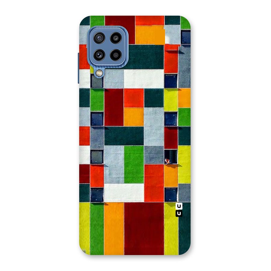 Block Color Design Back Case for Galaxy M32