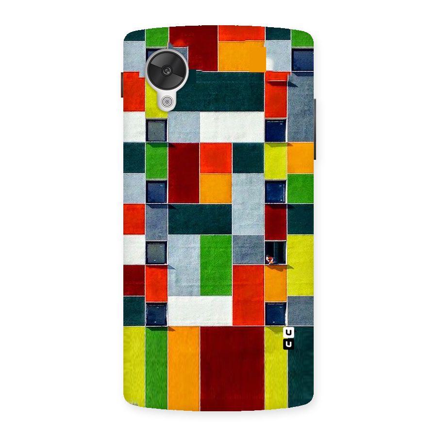 Block Color Design Back Case for Google Nexsus 5