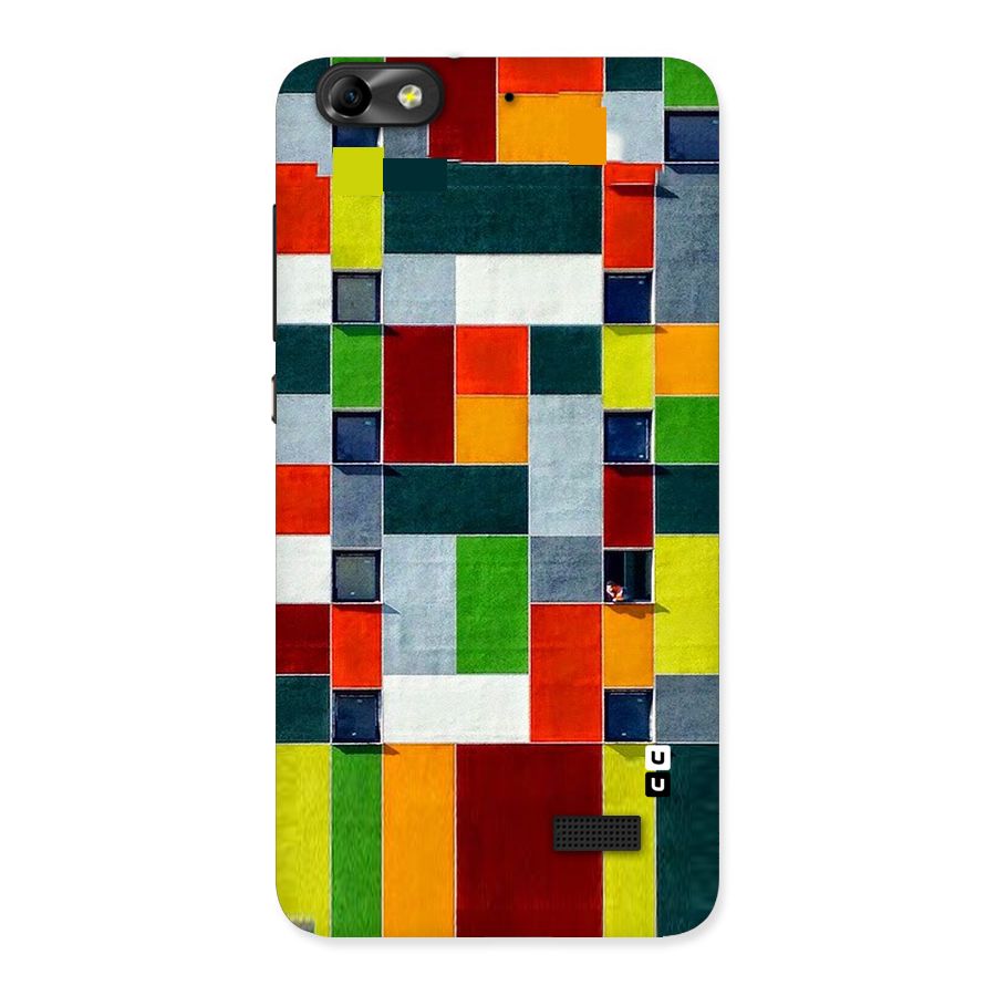 Block Color Design Back Case for Honor 4C