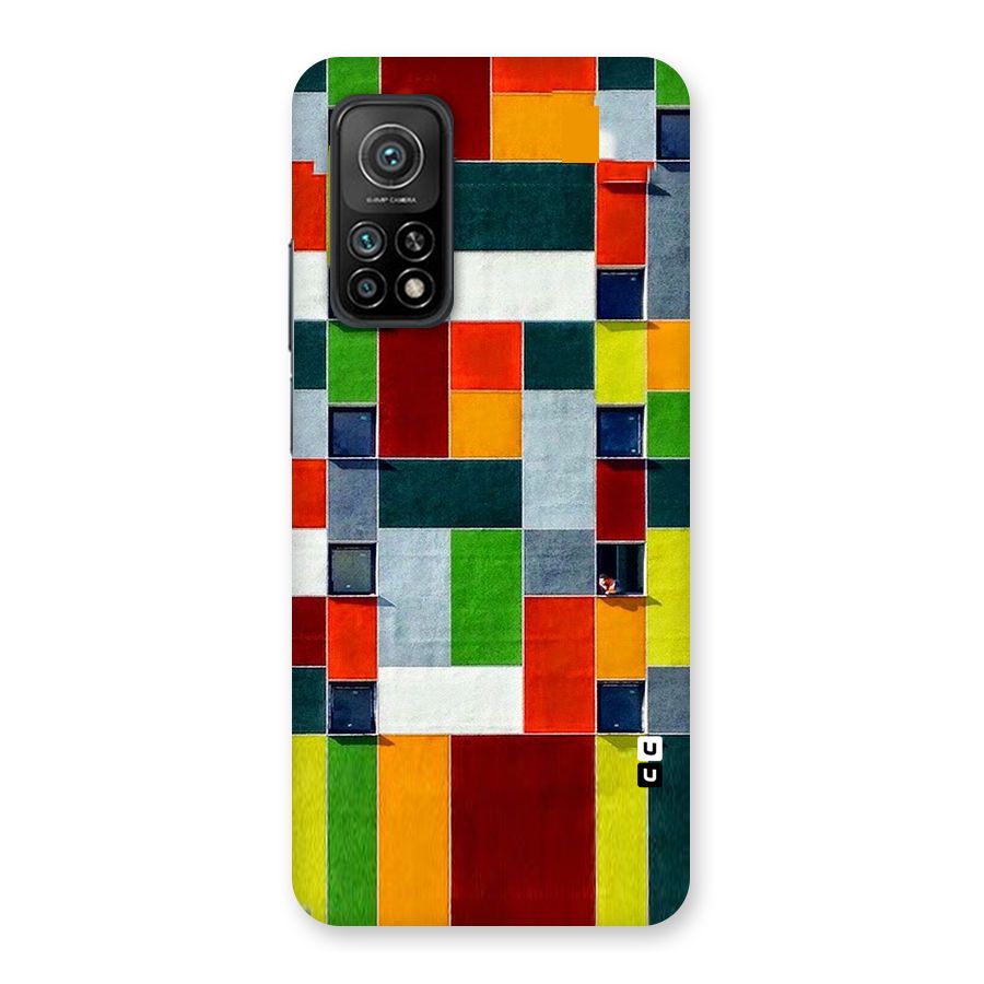 Block Color Design Back Case for Mi 10T 5G