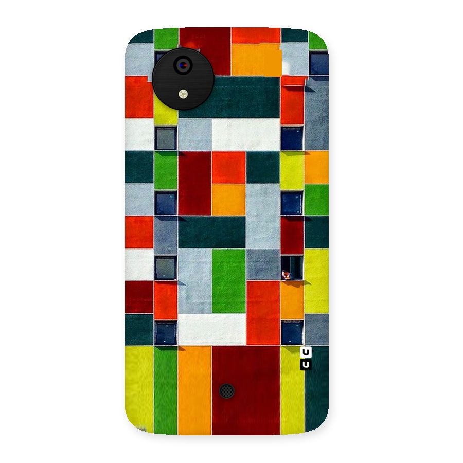 Block Color Design Back Case for Micromax Canvas A1