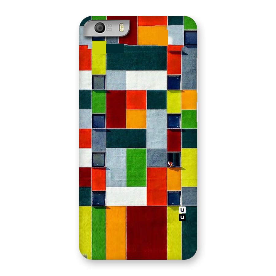 Block Color Design Back Case for Micromax Canvas Knight 2