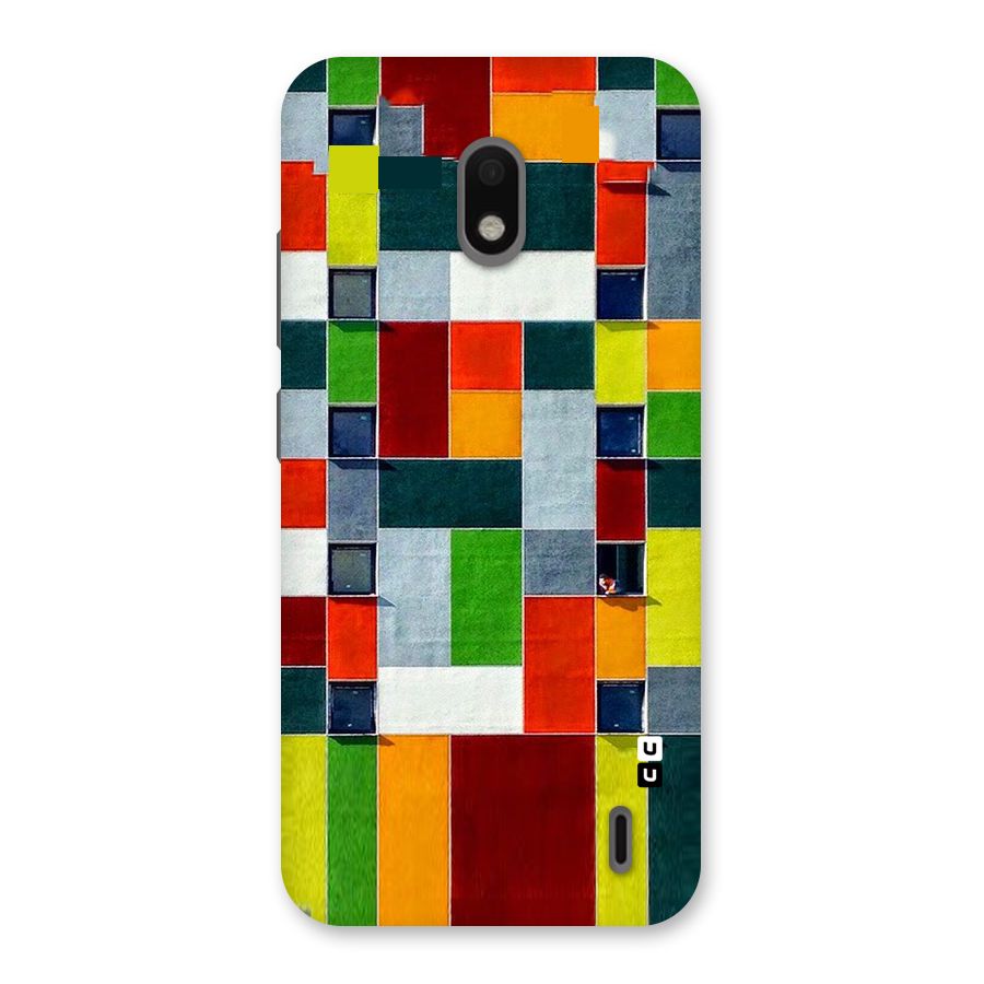 Block Color Design Back Case for Nokia 2.2