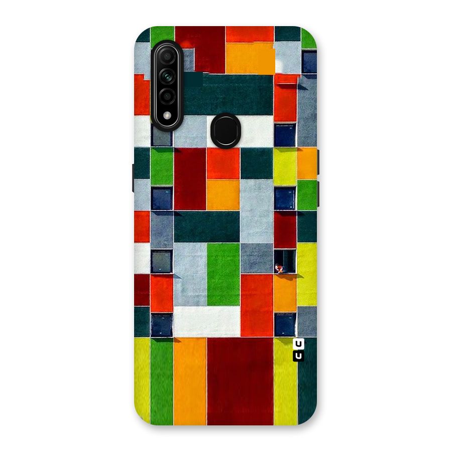 Block Color Design Back Case for Oppo A31