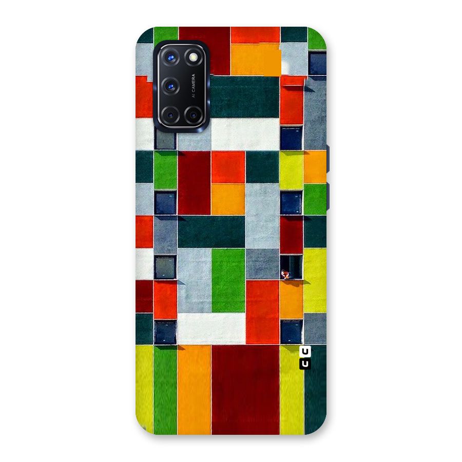 Block Color Design Back Case for Oppo A52