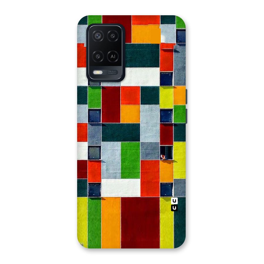 Block Color Design Back Case for Oppo A54